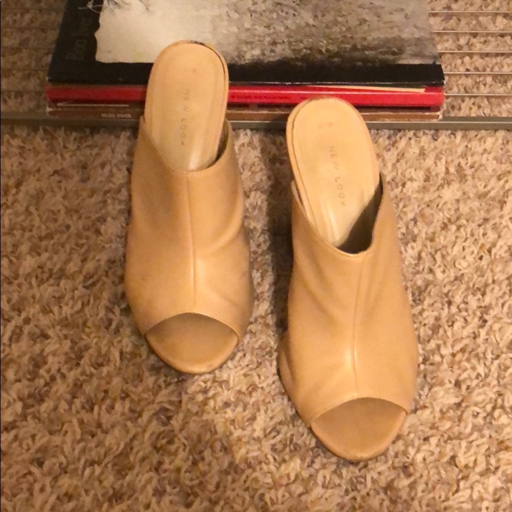 Beige Mules! - Picture 3 of 3